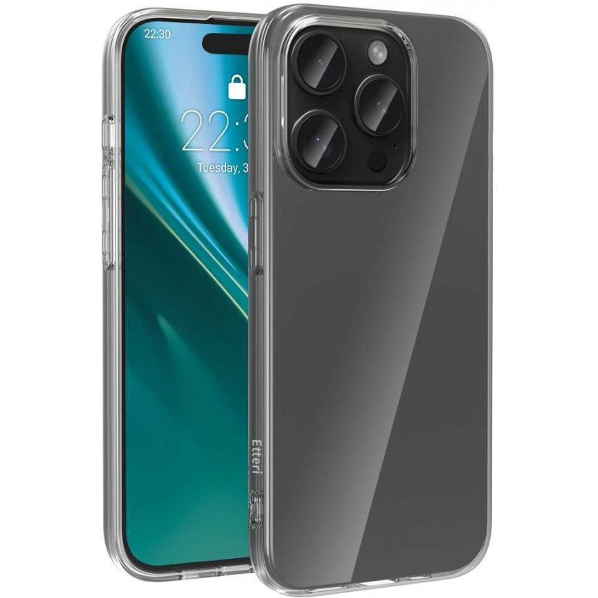 Case Telforceone Aftermarket Clear Apple iPhone 15 Pro 6.1"