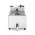 Hendi 209202 обжарочный аппарат Одиночный 8 L Автономный 3500 W Фритюрница Серебристый Hendi 209202 обжарочный аппарат Одиночный 8 L Автономный 3500 W Фритюрница Серебристый