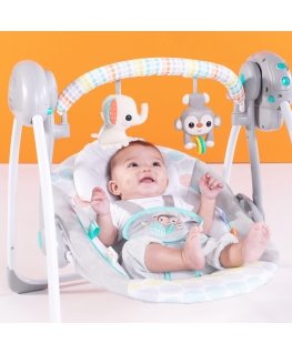 Kids Ii Juvenile BRIGHT STARTS Swing Whimsical Wild