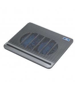 Rivacase 5555 laptop cooling pad 39.6 cm (15.6") Black