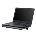 Rivacase 5555 подставка с охлаждением для ноутбука 39,6 cm (15.6") Черный
