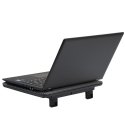Rivacase 5555 подставка с охлаждением для ноутбука 39,6 cm (15.6") Черный