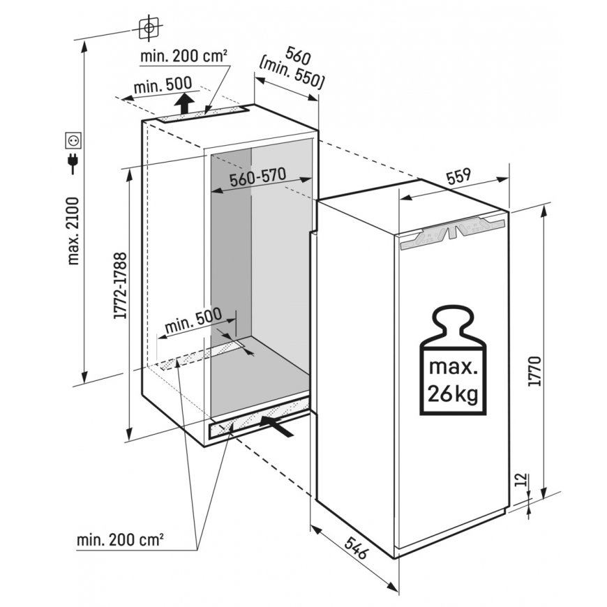 Liebherr IRBd 5120 Plus BioFresh fridge Built-in 294 L D – 4