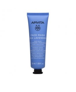 Apivita Moisturizing anti-pollution FACIAL MASK with sea lavender 50 ml