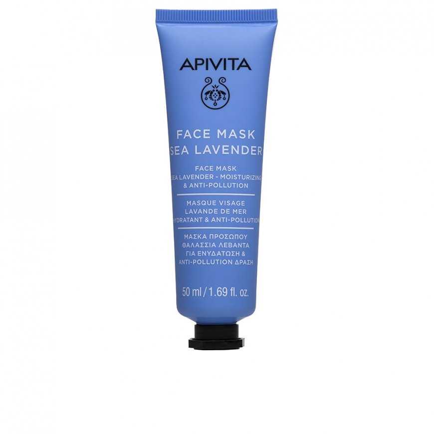Apivita Kosteuttava saastumista estävä KASVONAAMIO merilaventelilla 50 ml – 2