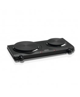 Haeger HP-02B.013A keittolevy musta Pöytämalli 42.5 cm Käämiliesi 2 alue(tta)