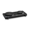 Haeger HP-02B.013A hob Black Countertop 42.5 cm Coil hob 2 zone(s) Haeger HP-02B.013A hob Black Countertop 42.5 cm Coil hob 2 zone(s)