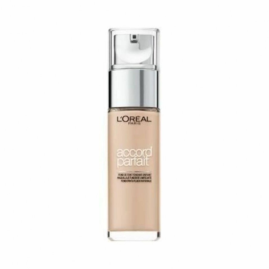 Liquid foundation L'Oreal Make Up Accord Parfait Nº 1.R (30 ml)