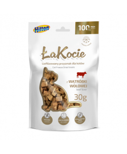 HILTON ŁaKocie Külmkuivatatud veisemaks – kassimaiused – 30g