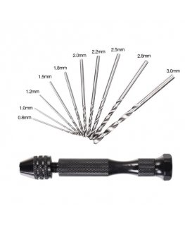 Baildon Extra long drill bit for steel and cast iron DIN 1869 10.5 mm, 340-235 mm, HSS