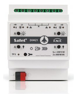 Satel KNX-DIM21 smart home actuator DIN rail-mounted Dimming actuator