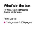 HP 951XL, Оригинальный струйный картридж увеличенной емкости, Пурпурный HP 951XL, Оригинальный струйный картридж увеличенной емкости, Пурпурный