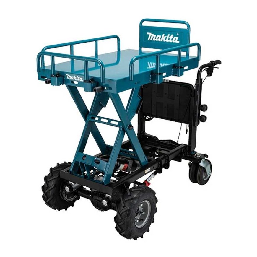 Makita DCU601Z Cordless wheelbarrow 2X18V Li-ion, with electro-hydraulic lifting function, BL-motor, 3-speed, max load 300kg, 14 – 2