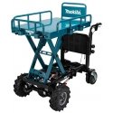 Makita DCU601Z Cordless wheelbarrow 2X18V Li-ion, with electro-hydraulic lifting function, BL-motor, 3-speed, max load 300kg, 14 Makita DCU601Z Cordless wheelbarrow 2X18V Li-ion, with electro-hydraulic lifting function, BL-motor, 3-speed, max load 300kg, 14