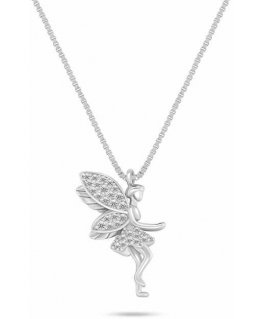 Brilio Silver Silver kaulakoru zirkoneilla Fairy Tinker Bell NCL167W