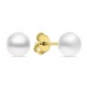 Brilio Silver Brilio Silver Charming bronze stud earrings with real pearls EA585/6/7/8R Brilio Silver Brilio Silver Charming bronze stud earrings with real pearls EA585/6/7/8R