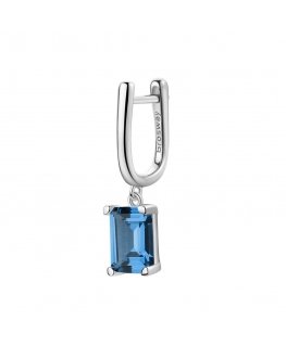 Brosway Fancy Freedom Blue FFB07 hopea yksi korvakoru