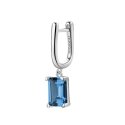 Brosway Fancy Freedom Blue FFB07 silver single earring Brosway Fancy Freedom Blue FFB07 silver single earring