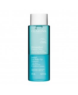 Clarins Instant Eye Make-Up Remover 125 ml Kosmētikas noņemšanas līdzeklis ar divfāžu iedarbības formulu