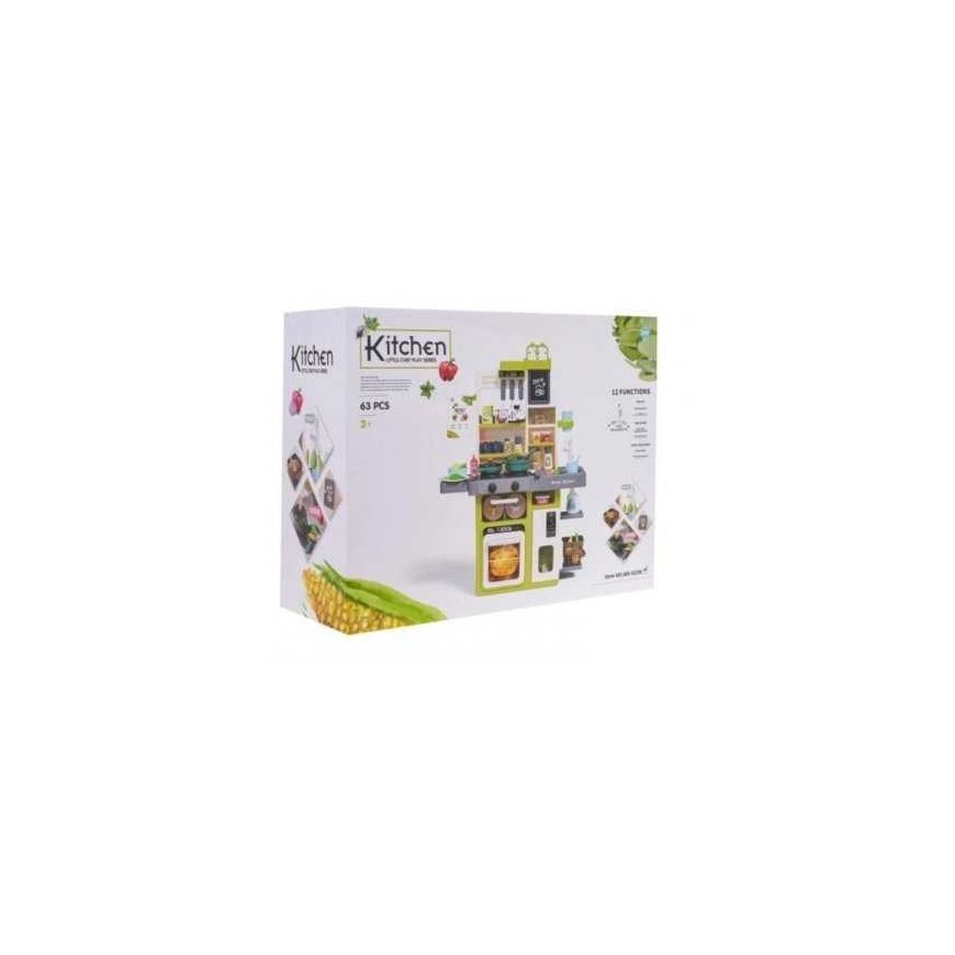 RoGer Kitchen Kitchenette with Light and Sound Function 63 pcs. – 3