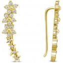 Brilio Silver Brilio Silver Playful long gold-plated earrings with zircons EA81Y Brilio Silver Brilio Silver Playful long gold-plated earrings with zircons EA81Y