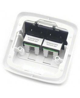 DATACOM ABB Tango Data socket UTP CAT5E 2xRJ45 WHkey white