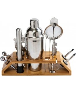 Klausberg cocktail shaker set, stainless steel, KB-7654, 13 pieces