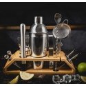 Klausberg cocktail shaker setti, ruostumaton teräs, KB-7654, 13 kpl Klausberg cocktail shaker setti, ruostumaton teräs, KB-7654, 13 kpl