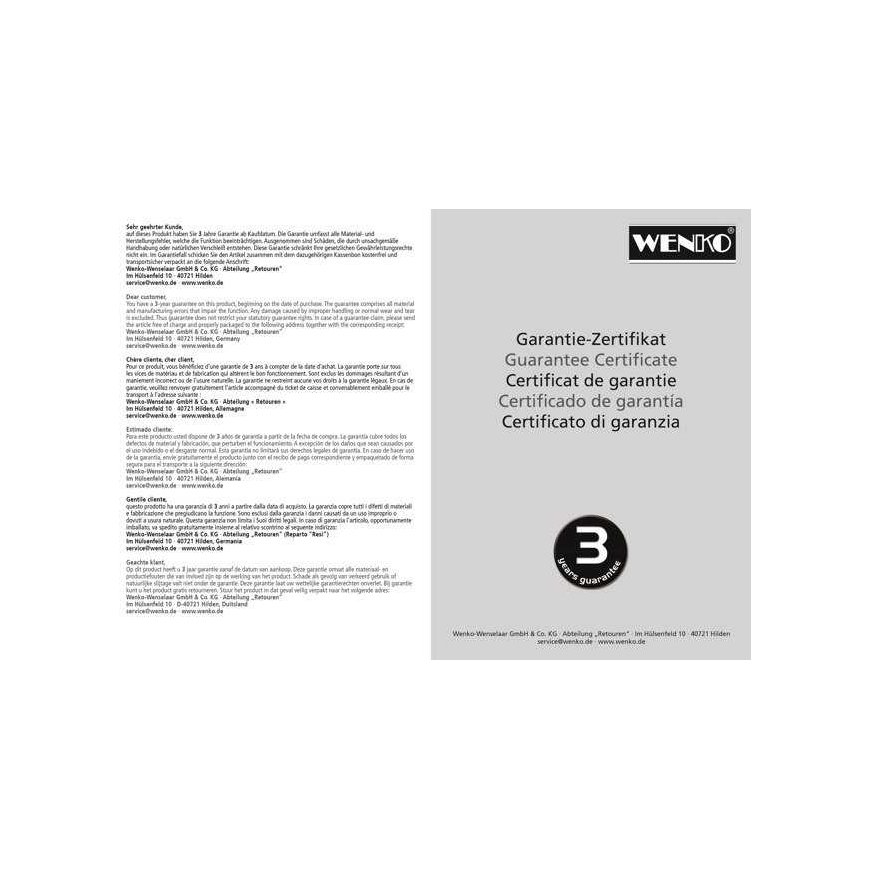 Dornbracht Shower hose 175 cm, WENKO, white, white – 3