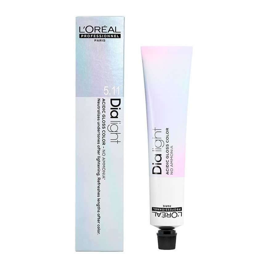 hiusväri L'oreal Professionnel Dia Light Gel-Creme Acide Sans Ammoniaque 7.4 50ml – 2
