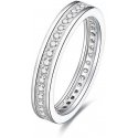 Beneto Silver sormus zirkoneilla AGG26