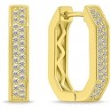 Brilio Silver Gold-plated earrings with sparkling zircons EA1138Y Brilio Silver Gold-plated earrings with sparkling zircons EA1138Y