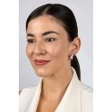 Brilio Silver Gold-plated earrings with sparkling zircons EA1138Y Brilio Silver Gold-plated earrings with sparkling zircons EA1138Y