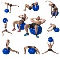 Võimlemispall TUNTURI Gymball 90cm, punane Võimlemispall TUNTURI Gymball 90cm, punane