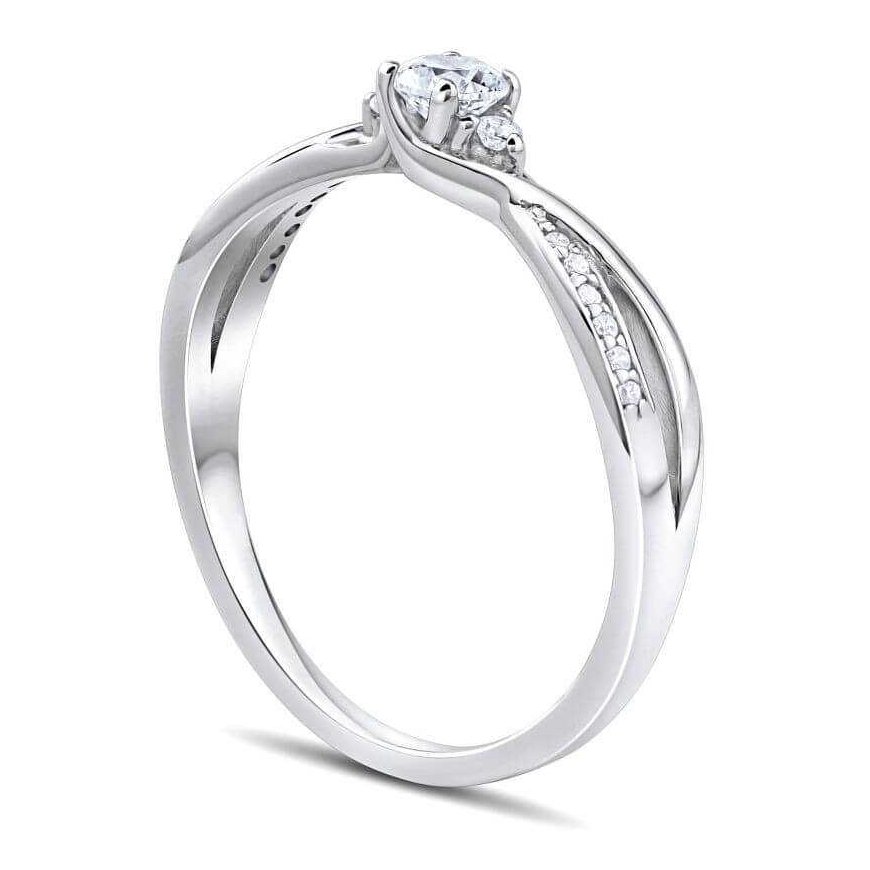 Silvego Silver ring with Swarovski crystals, size: 59 (FNJR085sw) – 3