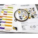 Letistitch Embroidery kit 38x27cm SLETIL8225 Letistitch Embroidery kit 38x27cm SLETIL8225