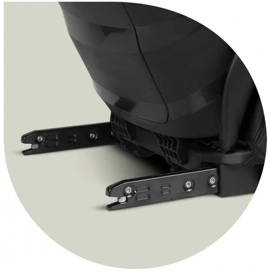 Turvaistuin Nukido Louis Soft musta-harmaa 15-36 kg ISOFIX – 3