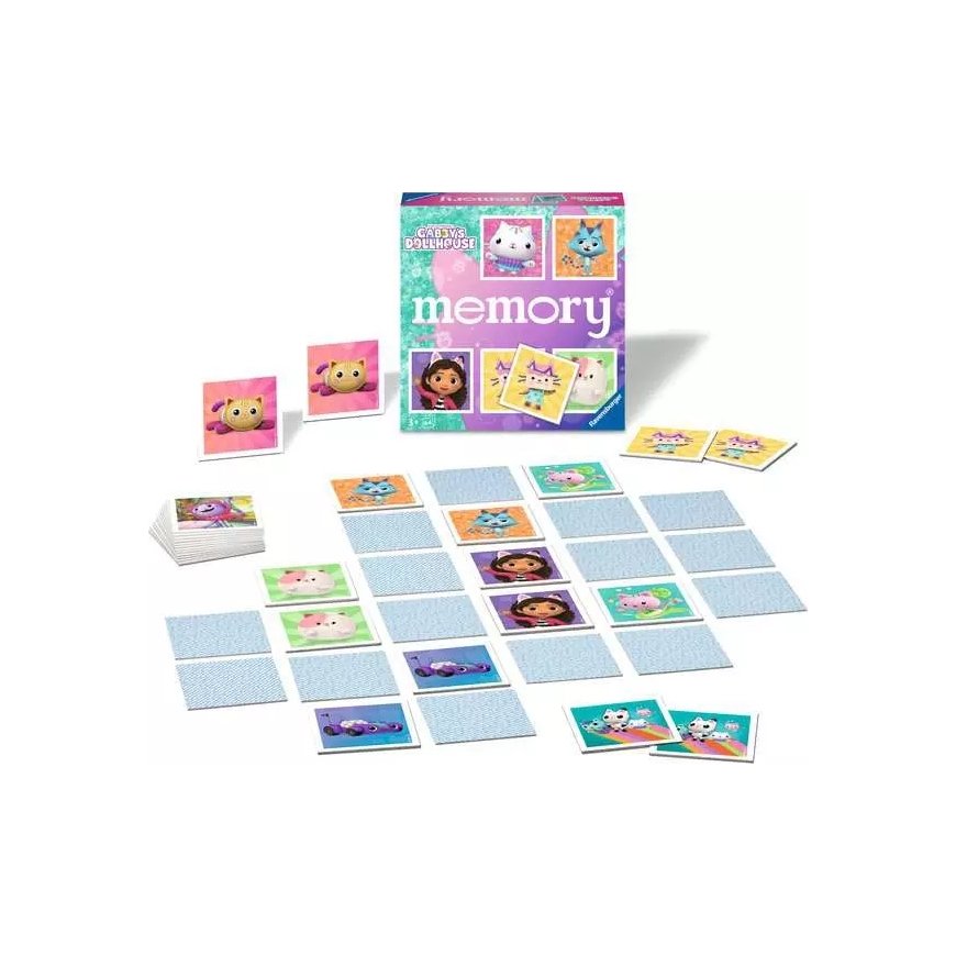 Ravensburger memory 22596 board/card game Gabby's Dollhouse Board game Matching – 2