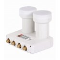 Opticum LMQP-04H madala müratasemega plokkmuundur (LNB) 10,7 - 12,75 GHz Valge Opticum LMQP-04H madala müratasemega plokkmuundur (LNB) 10,7 - 12,75 GHz Valge