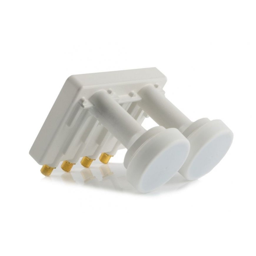 Opticum LMQP-04H madala müratasemega plokkmuundur (LNB) 10,7 - 12,75 GHz Valge – 3