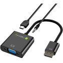 Techly HDMI - VGA+3.5mm+Micro USB B M/F 0,15 m Juoda Techly HDMI - VGA+3.5mm+Micro USB B M/F 0,15 m Juoda