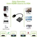 Techly HDMI - VGA+3.5mm+Micro USB B M/F 0,15 m Juoda Techly HDMI - VGA+3.5mm+Micro USB B M/F 0,15 m Juoda