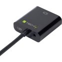 Techly HDMI - VGA+3.5mm+Micro USB B M/F 0,15 m musta Techly HDMI - VGA+3.5mm+Micro USB B M/F 0,15 m musta