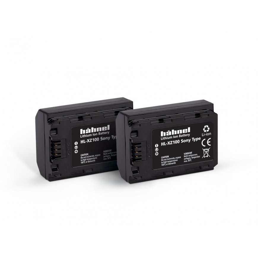 Hahnel HL-XZ100 Twin Pack Litiumioni (Li-Ion) 2000 mAh