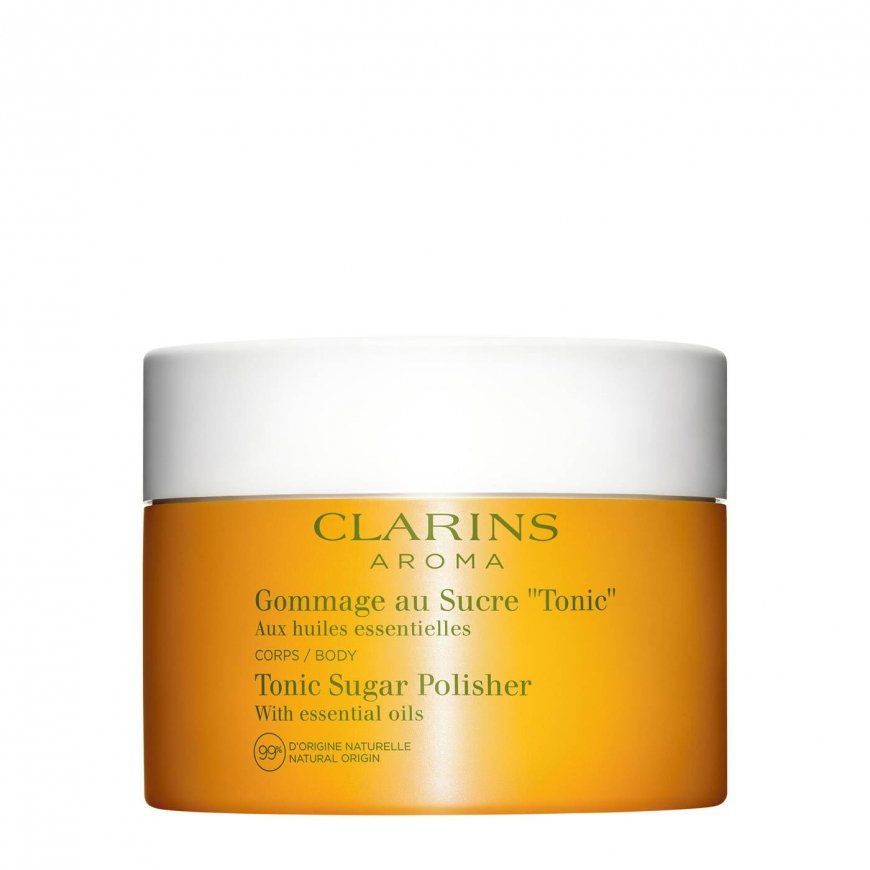 Clarins Tonic Sugar Polisher Ķermeņa skrubis
