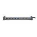 Hama Connect2Office Basic Juhtmega ühendatud USB 3.2 Gen 1 (3.1 Gen 1) Type-C Söehall, Hall