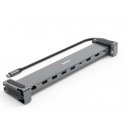 Hama Connect2Office Basic Vielinis USB 3.2 Gen 1 (3.1 Gen 1) Type-C Antracitas, Pilka