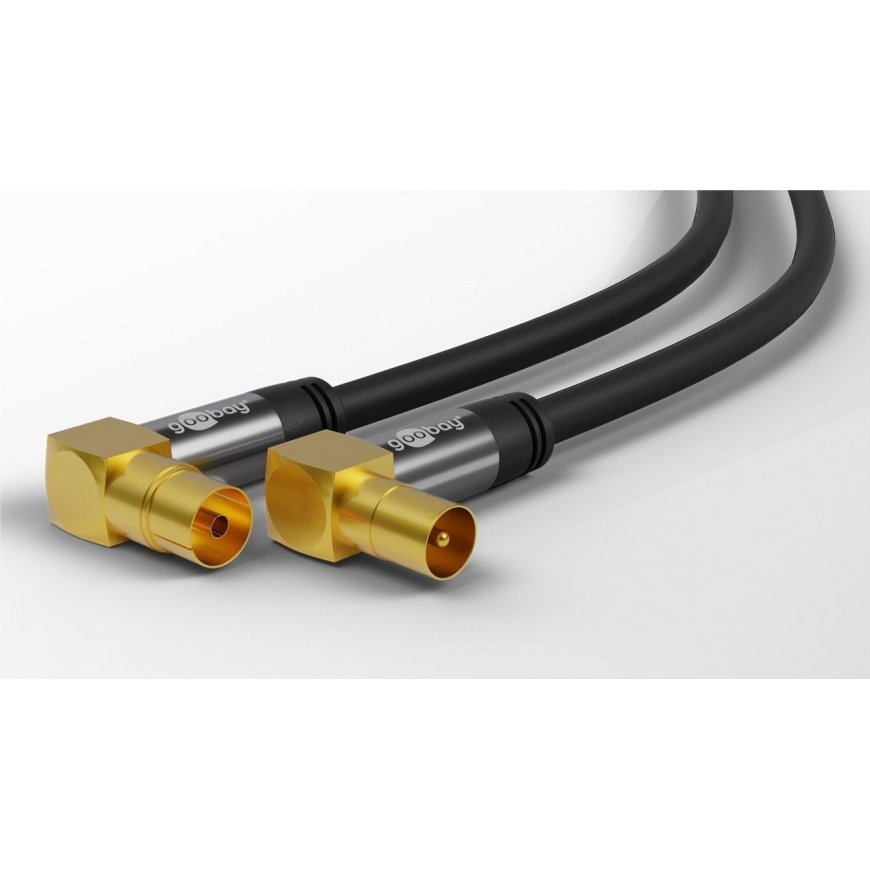 Wentronic 70466 koaksiaalkaabel 5 m Koaksiaalne Must – 2