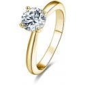 Beneto Gold-plated silver ring with AGG189 crystals Beneto Gold-plated silver ring with AGG189 crystals