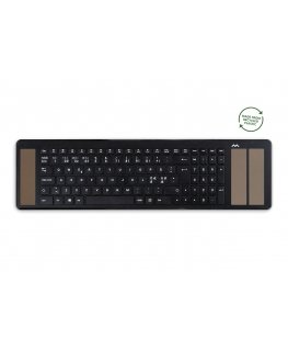 Mousetrapper Type клавиатура Офисная USB + Bluetooth Северные страны Черный